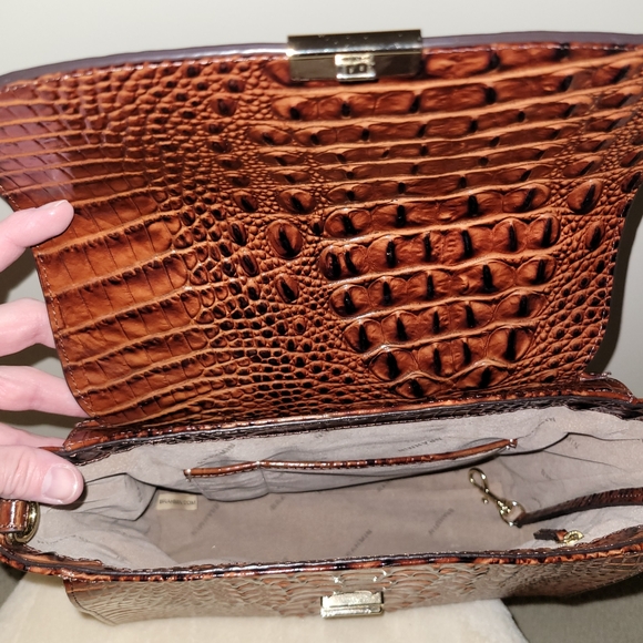 Brahmin Pecan Ingrid Satchel - Picture 4 of 11